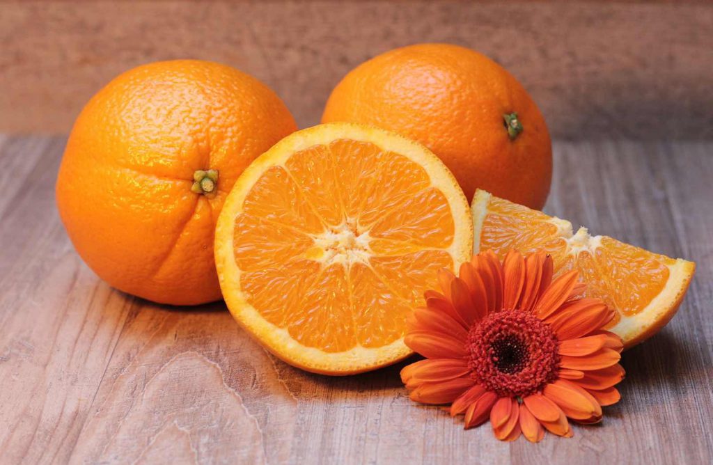 Geschnittene Orangen