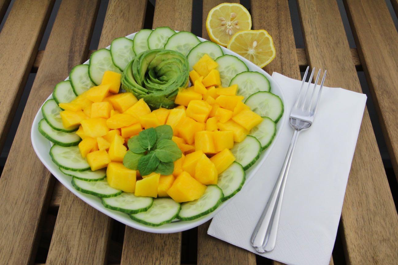Mango-Gurken-Salat