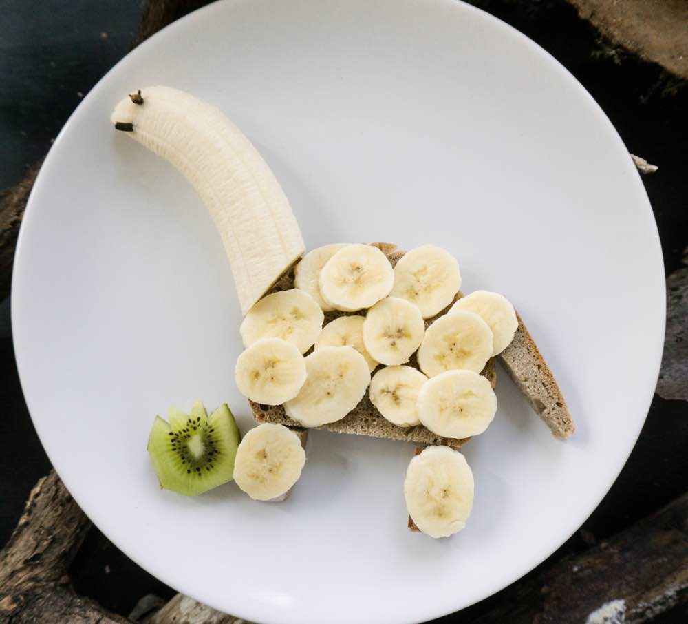 Jausenbrot Banane