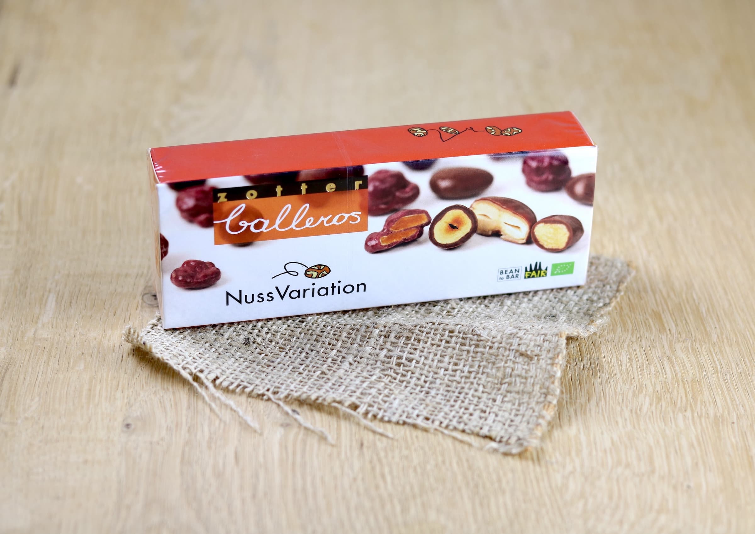 Zotter Bio Balleros Nussvariation
