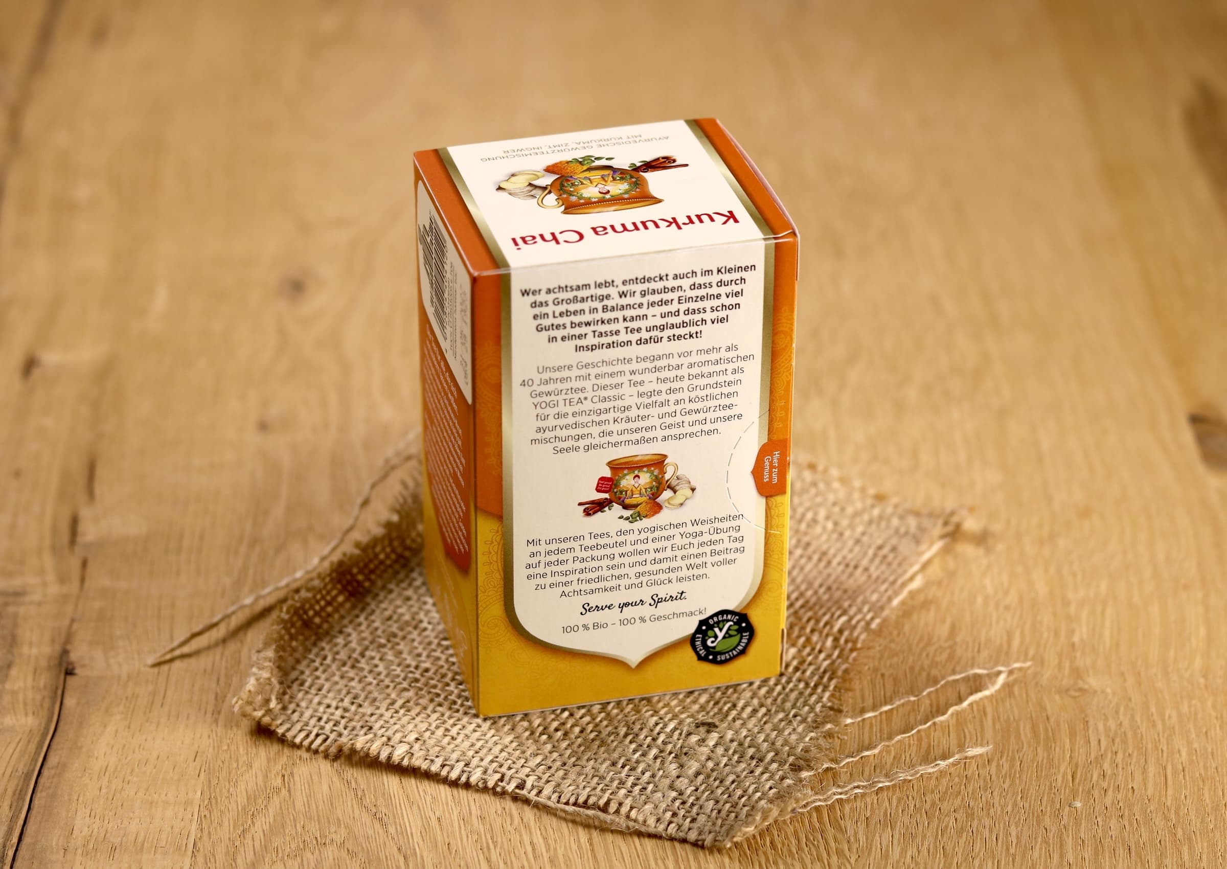 Bio Kurkuma Chai Tee