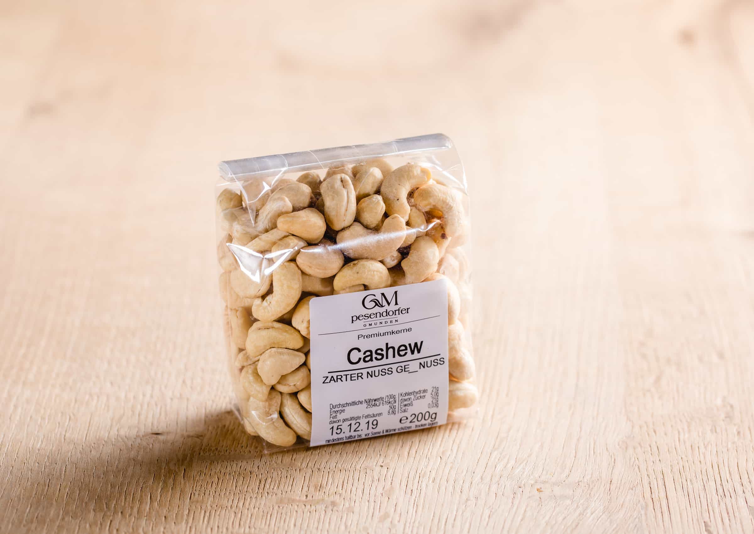 Cashews ungesalzen