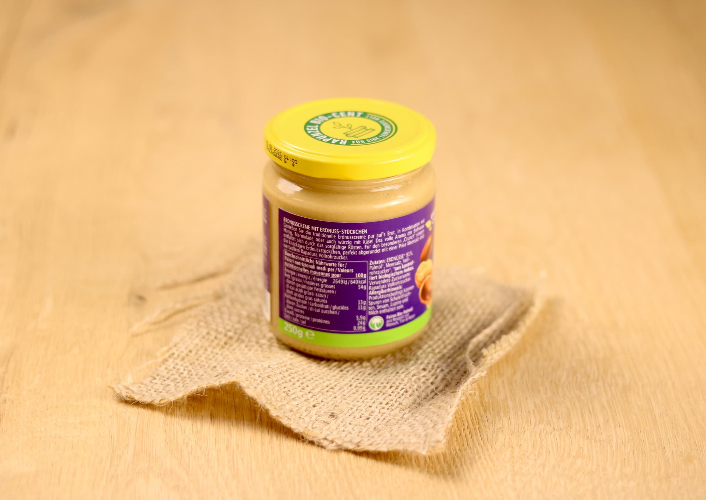 Bio Peanut Butter, crunchy