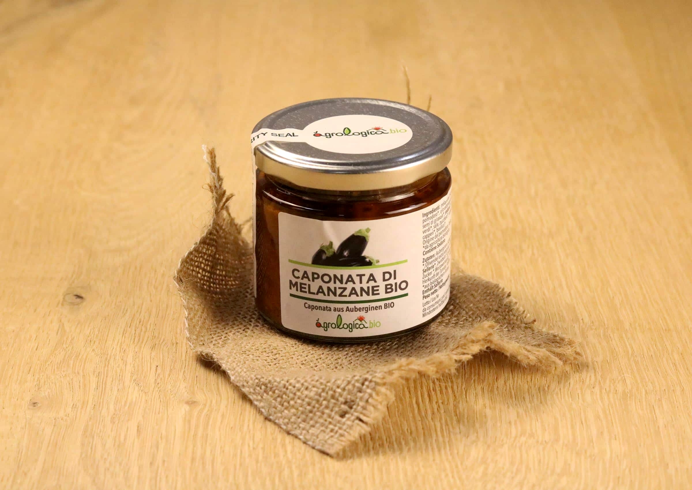 Bio Auberginen-Caponata