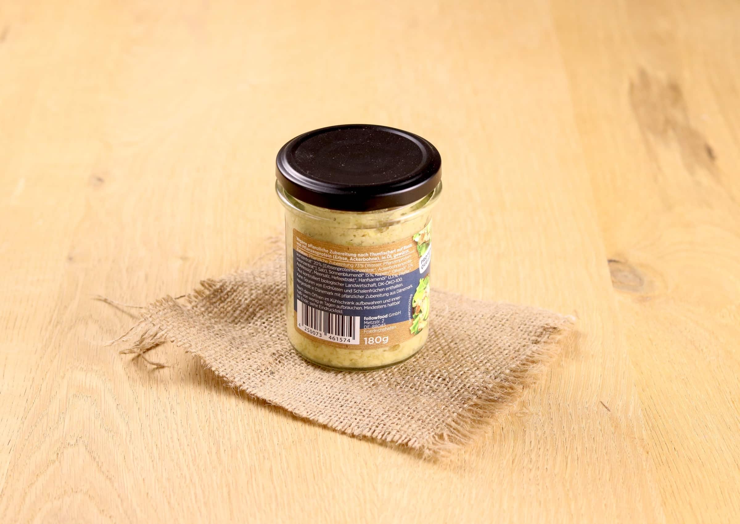 Bio Veganer Thun-Visch in Öl