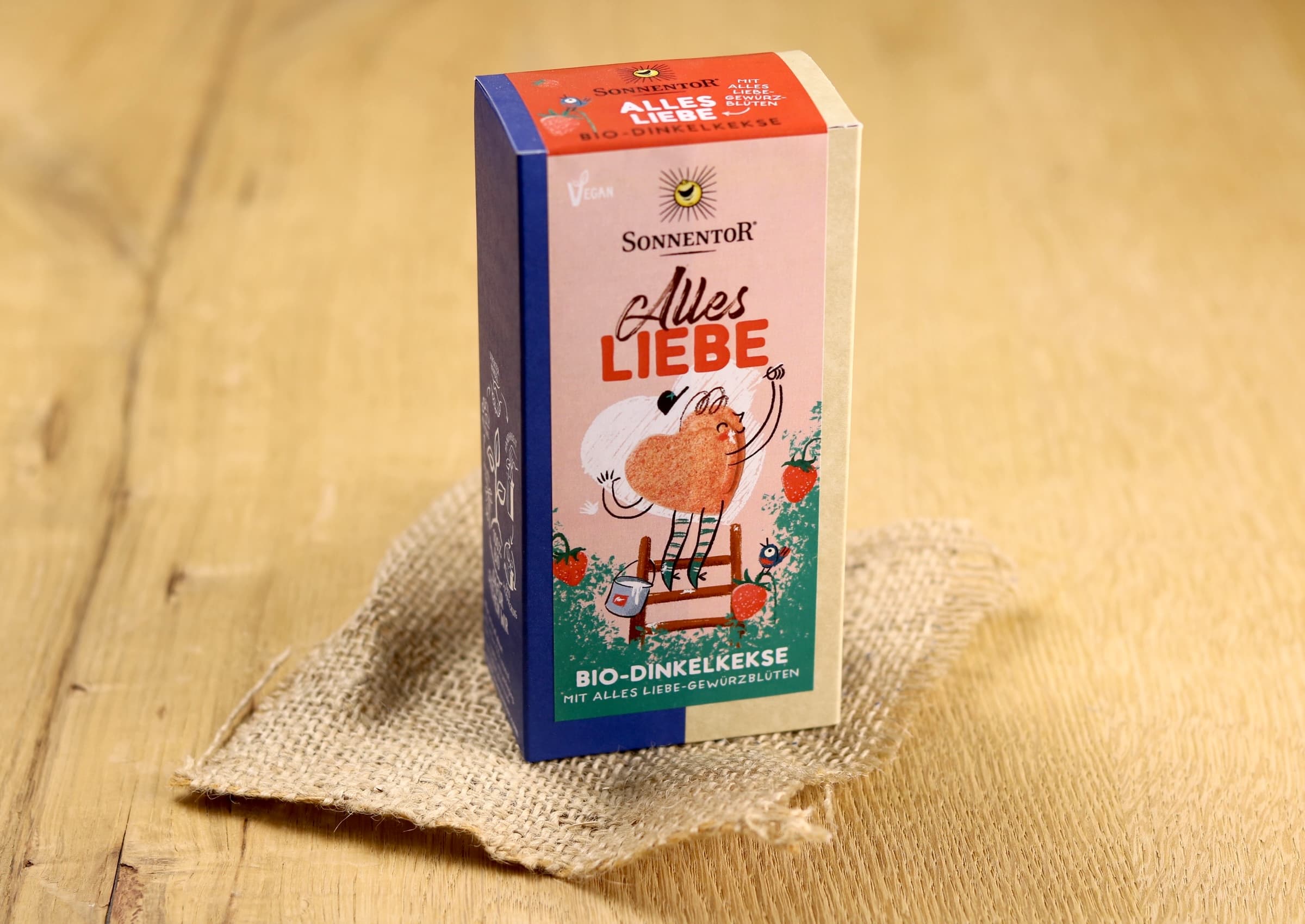 Sonnentor Bio Dinkelkekse Alles Liebe