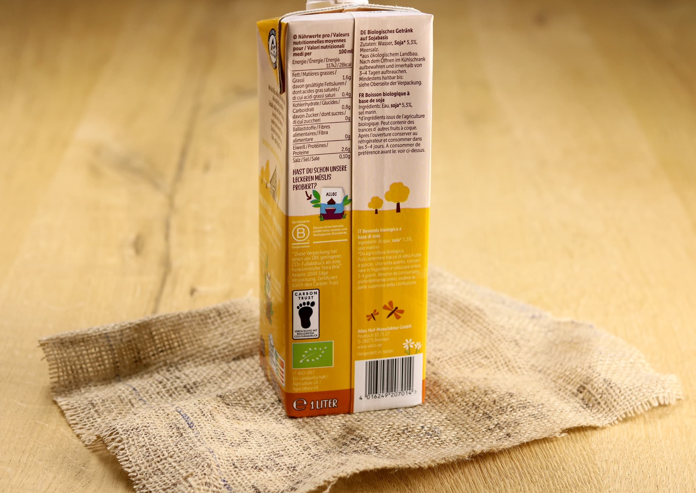 Bio Sojadrink Barista