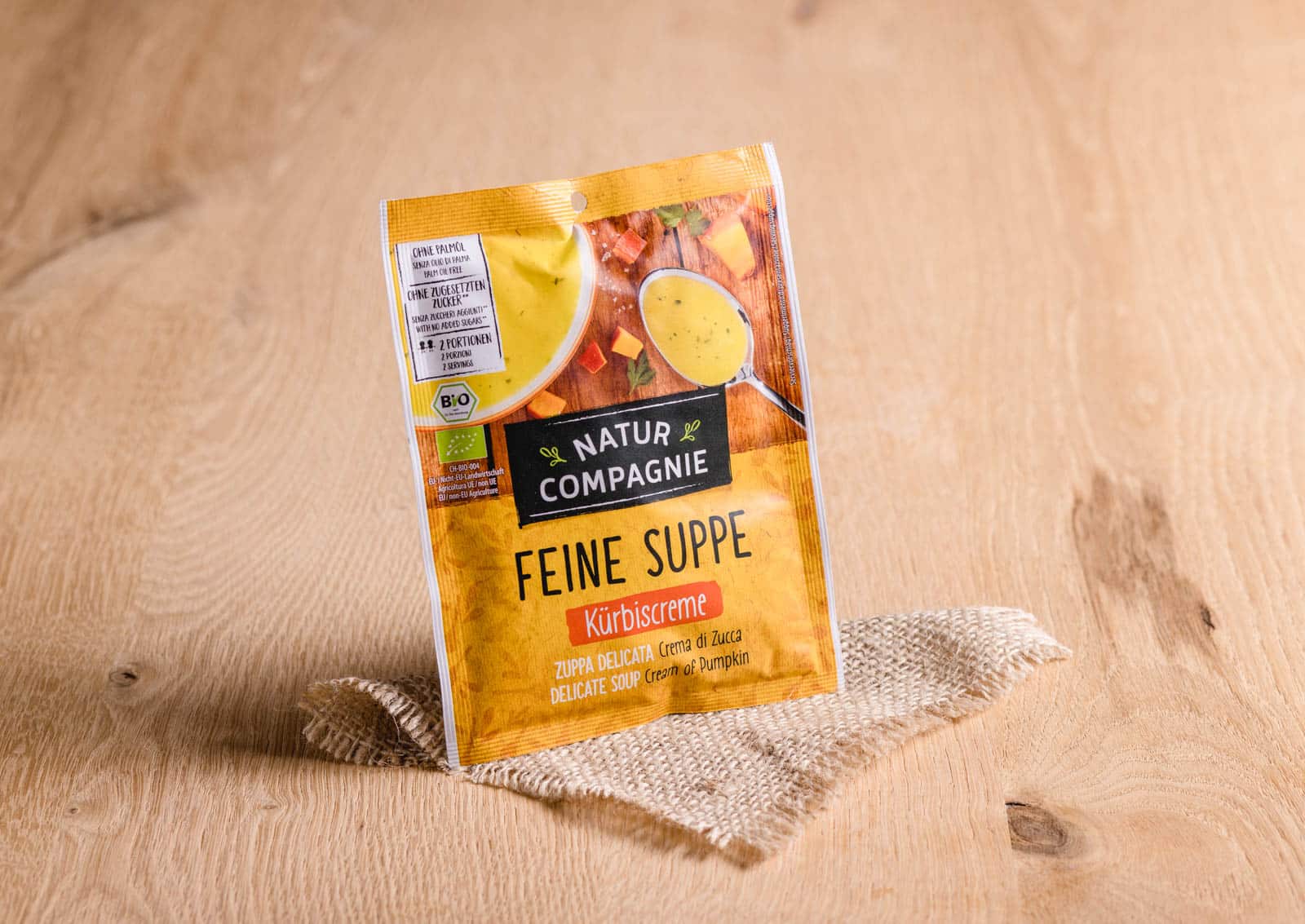 Bio Feine Kürbiscremesuppe