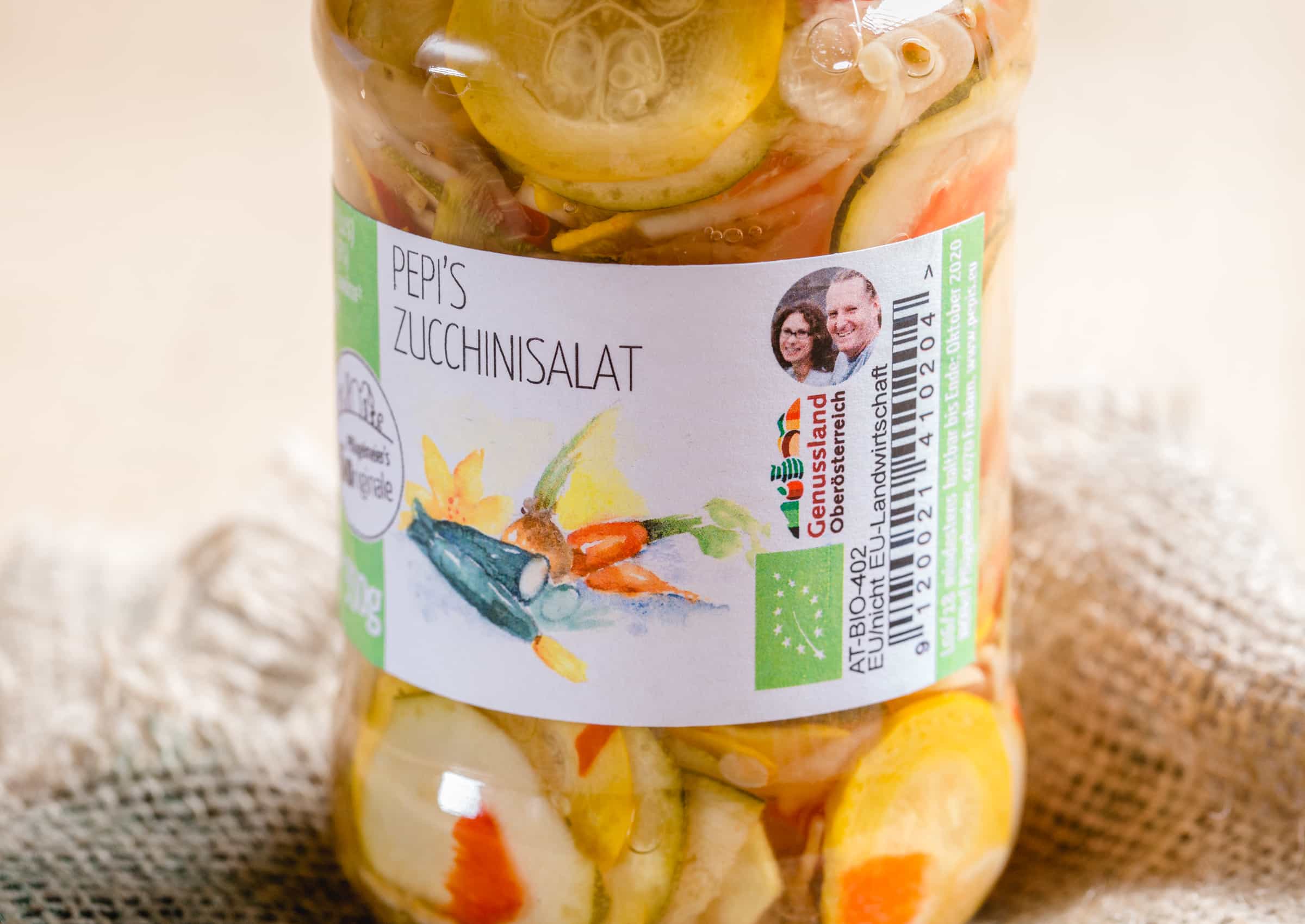 Pepi's Bio Zucchinisalat