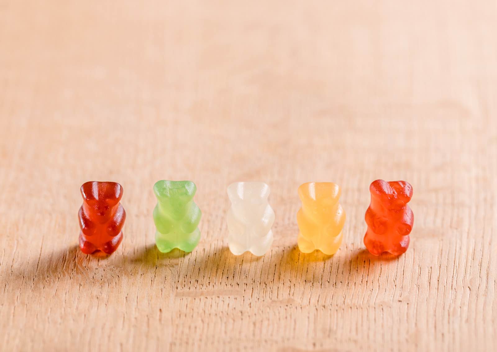 Vegetarischer Fruchtgummi Gummibär