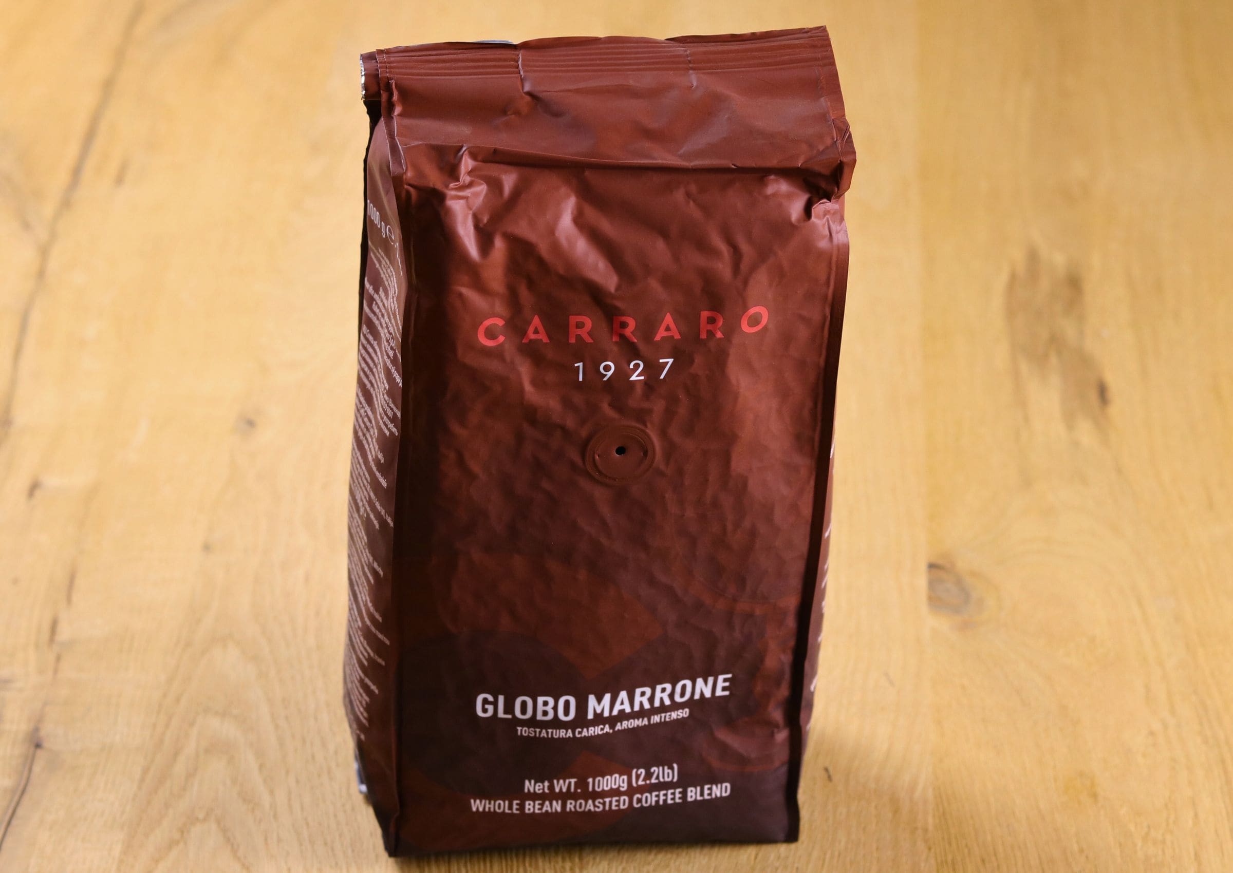 Carraro Globo Marrone, ganze Bohne