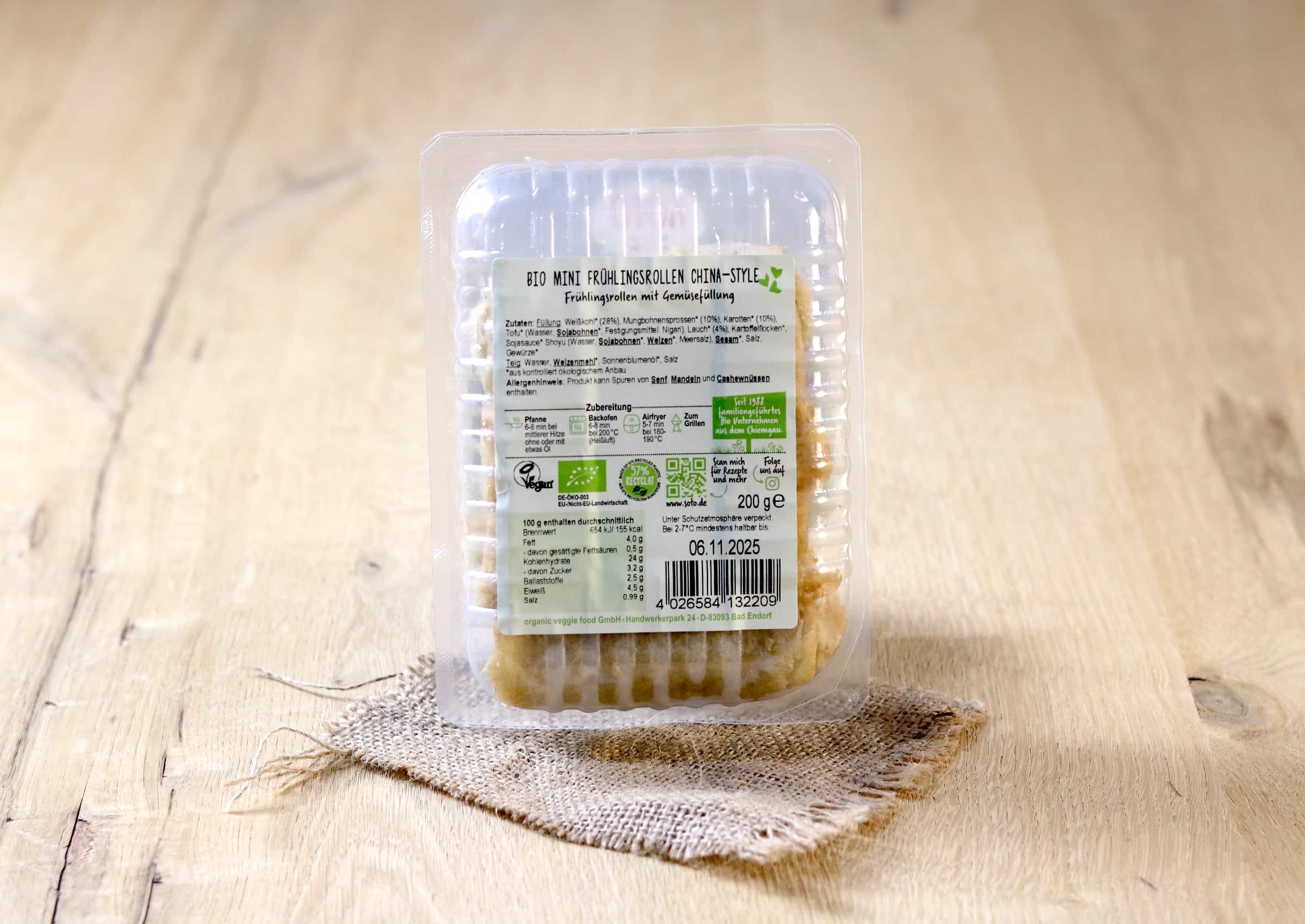 Bio Mini Frühlingsrollen