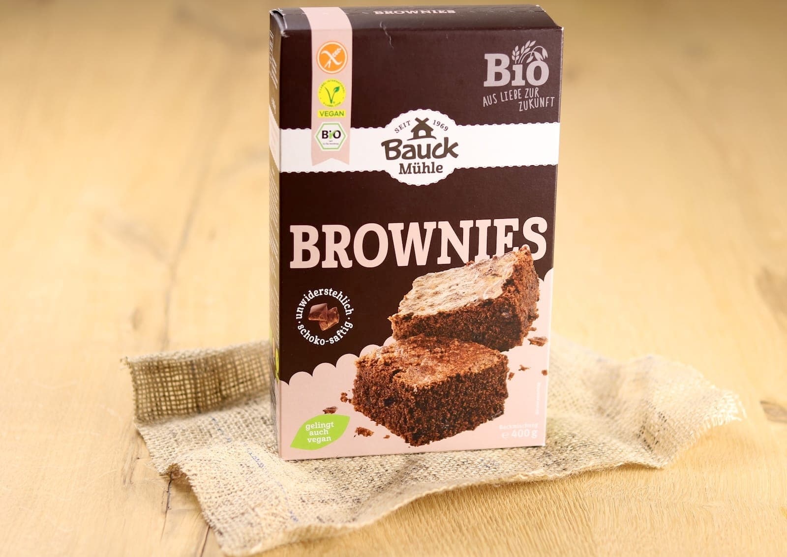 Bio Backmischung Brownies