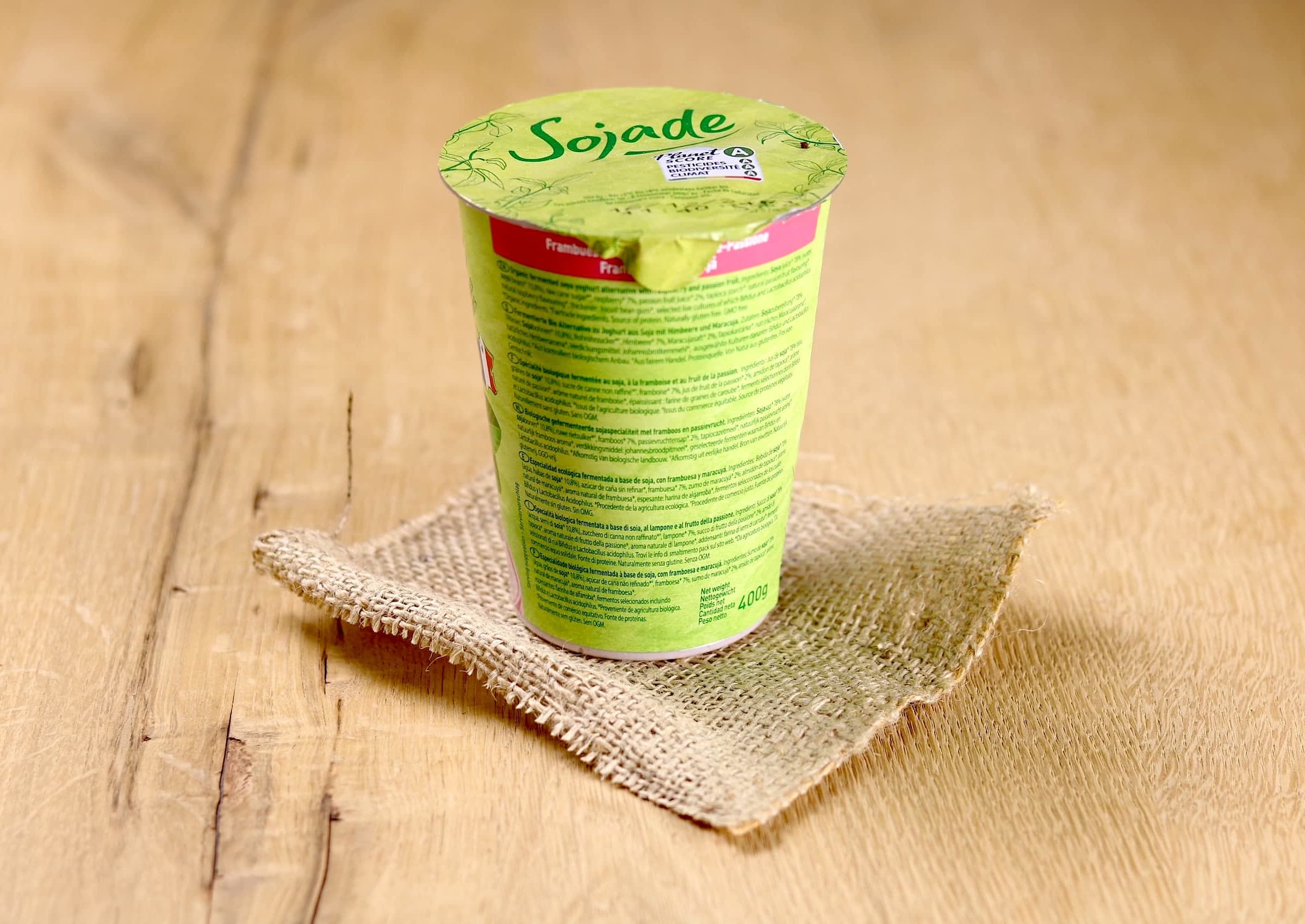 Bio Soja-Joghurt Himbeer-Maracuja