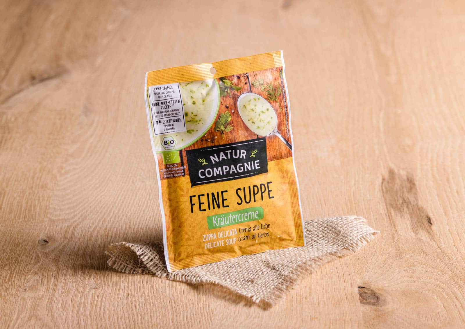 Bio Feine Kräutercreme-Suppe