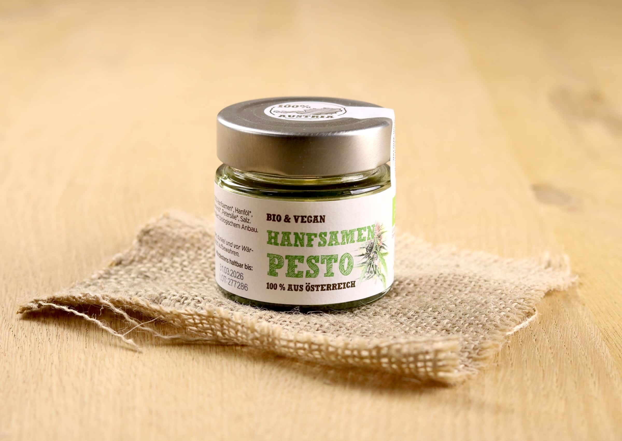 Bio Hanfsamen Pesto