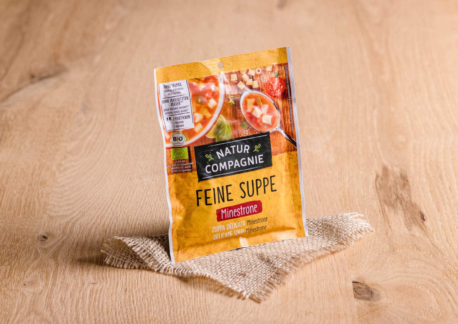 Bio Feine Suppe Minestrone