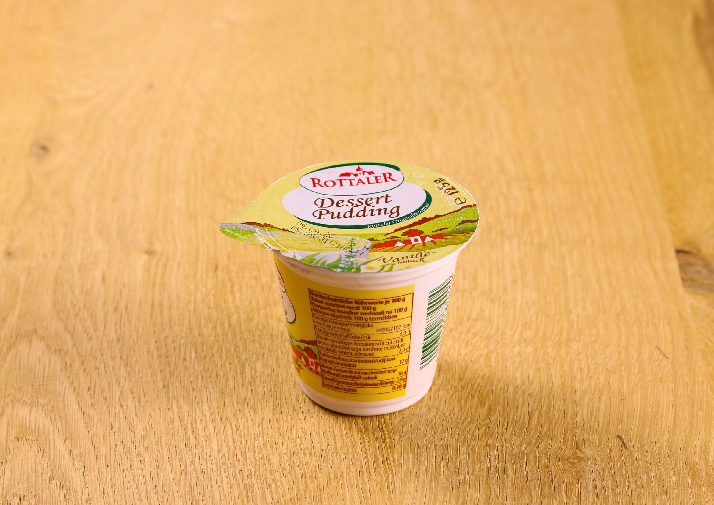 Dessert Pudding Vanille