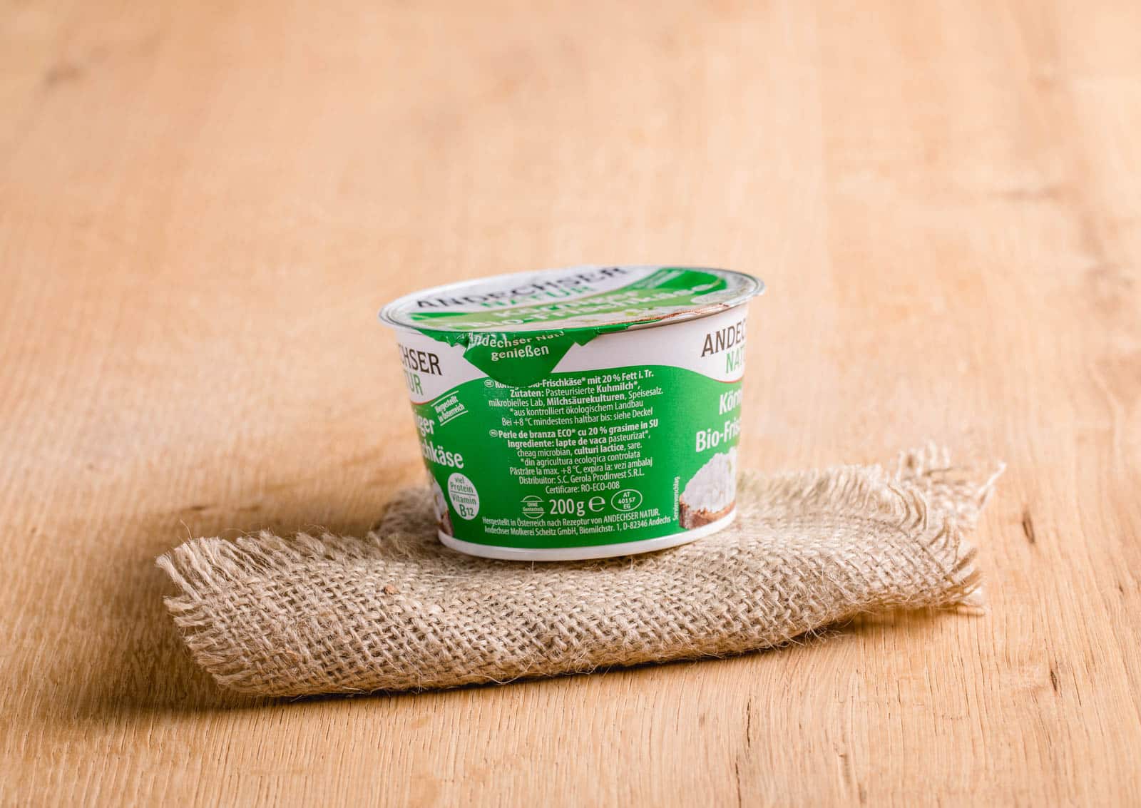 Bio Frischkäse körnig, 20%