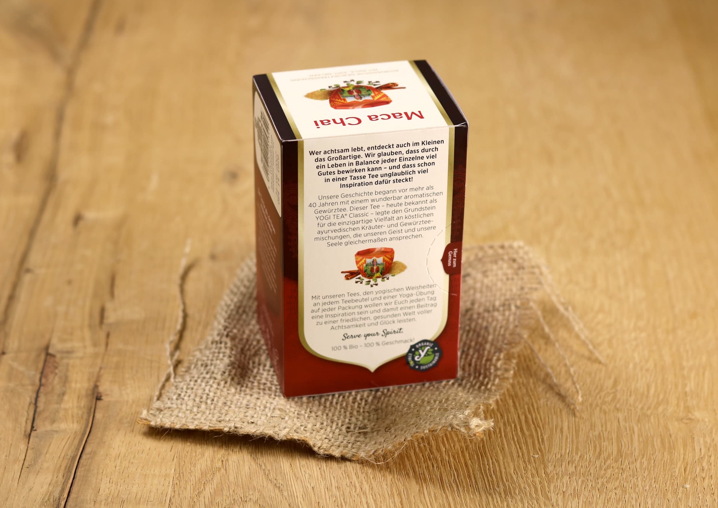 Bio Maca Chai Tee