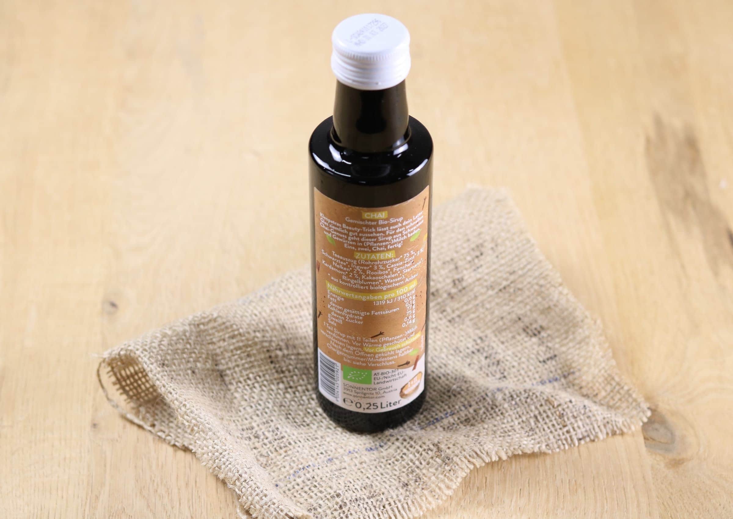 Sonnentor Chai Bio Sirup