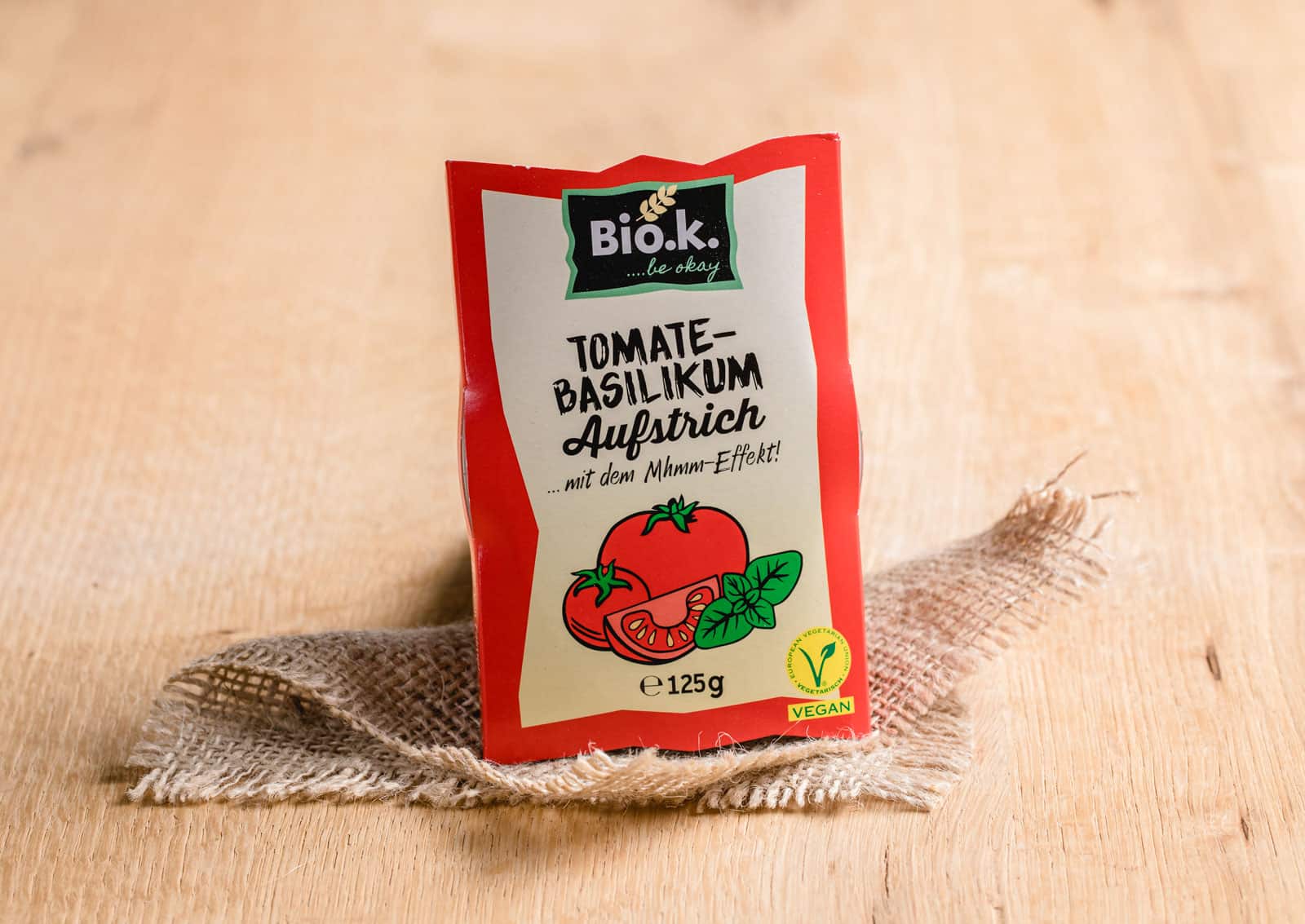 Bio Aufstrich Tomate-Basilikum