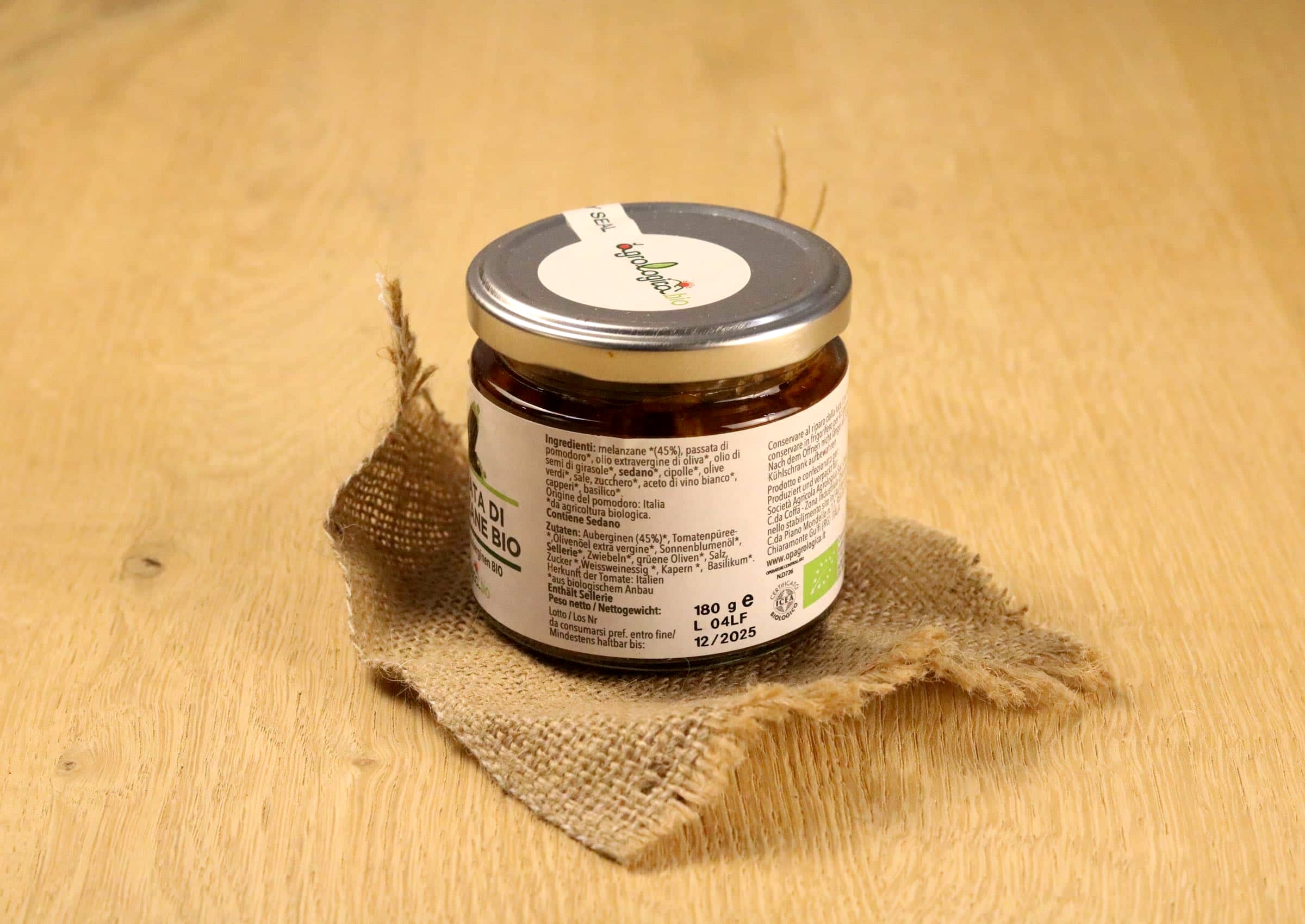 Bio Auberginen-Caponata