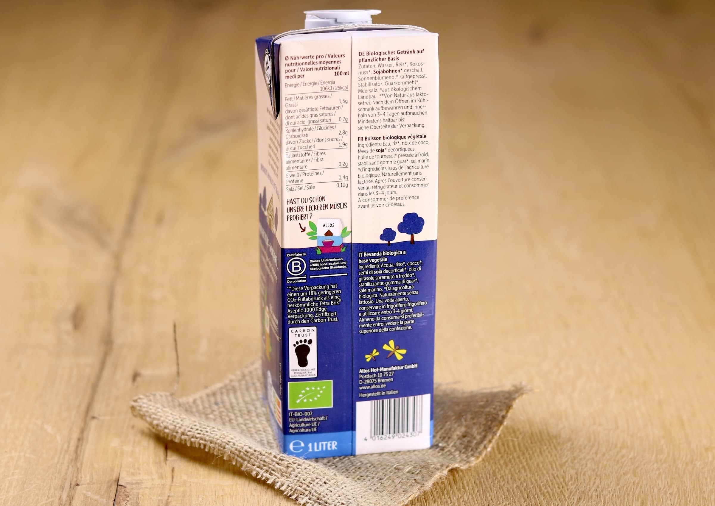 Bio Reisdrink 1,5%