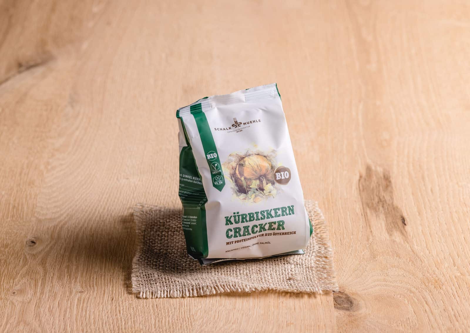 Bio Kürbiskern Cracker