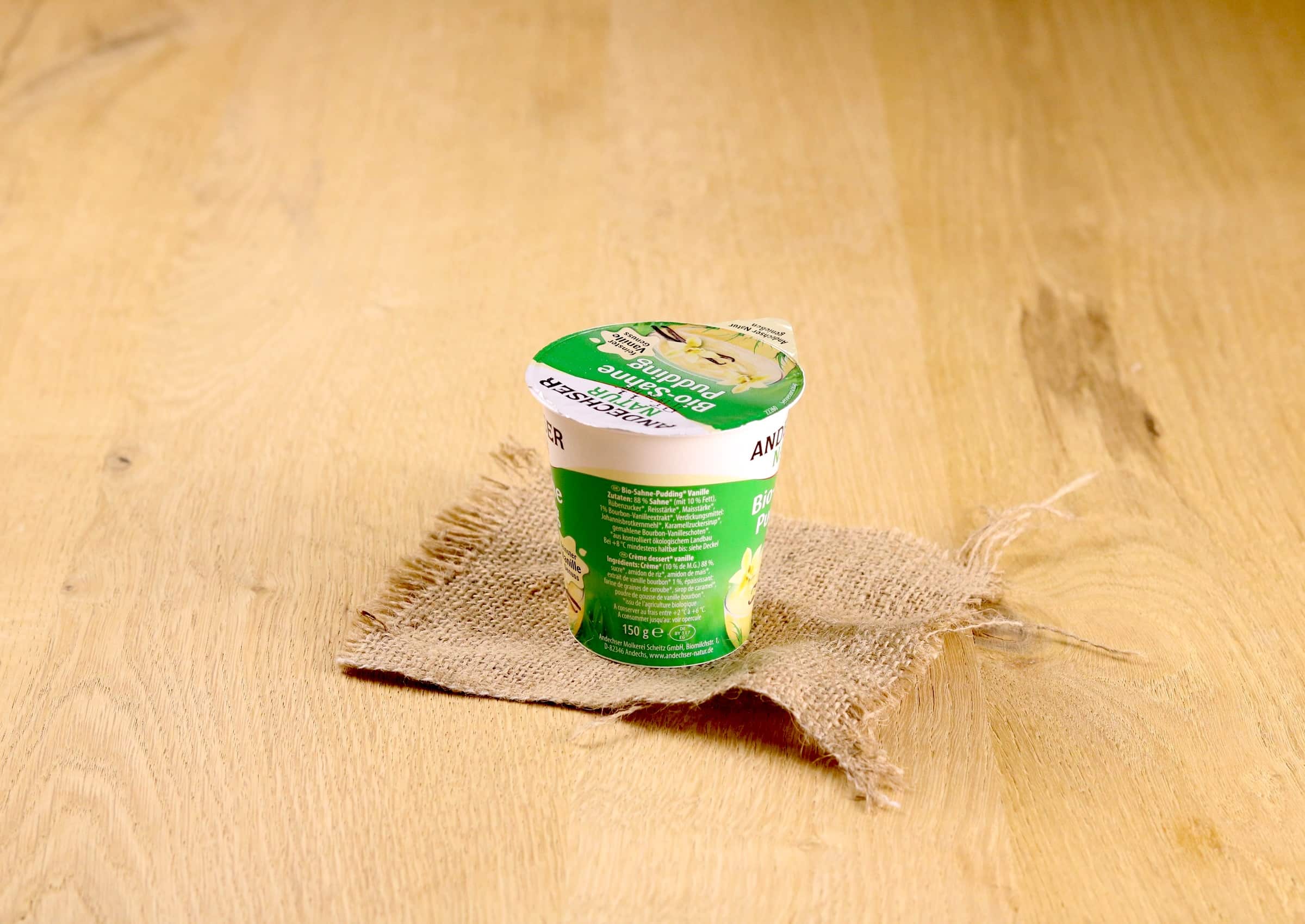 Bio Sahne Pudding Vanille