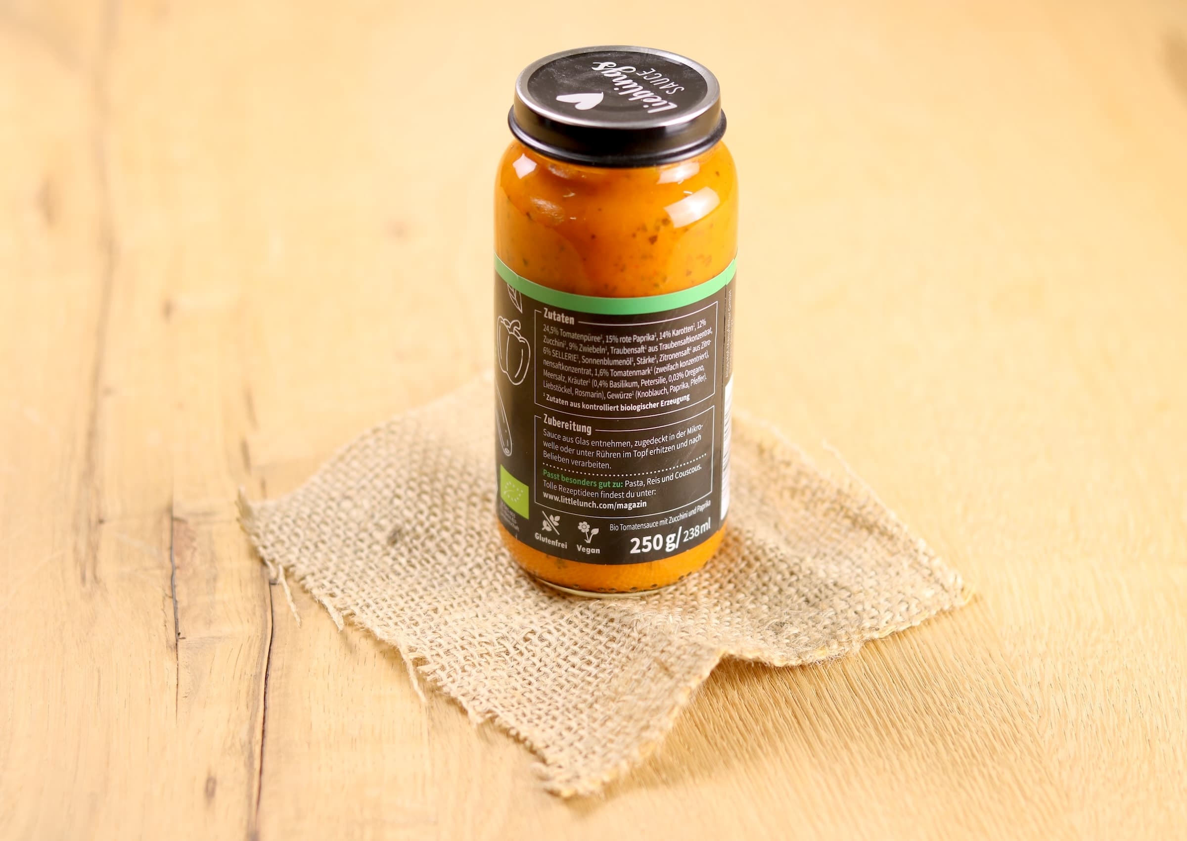 Bio Sauce Mediterranes Gemüse