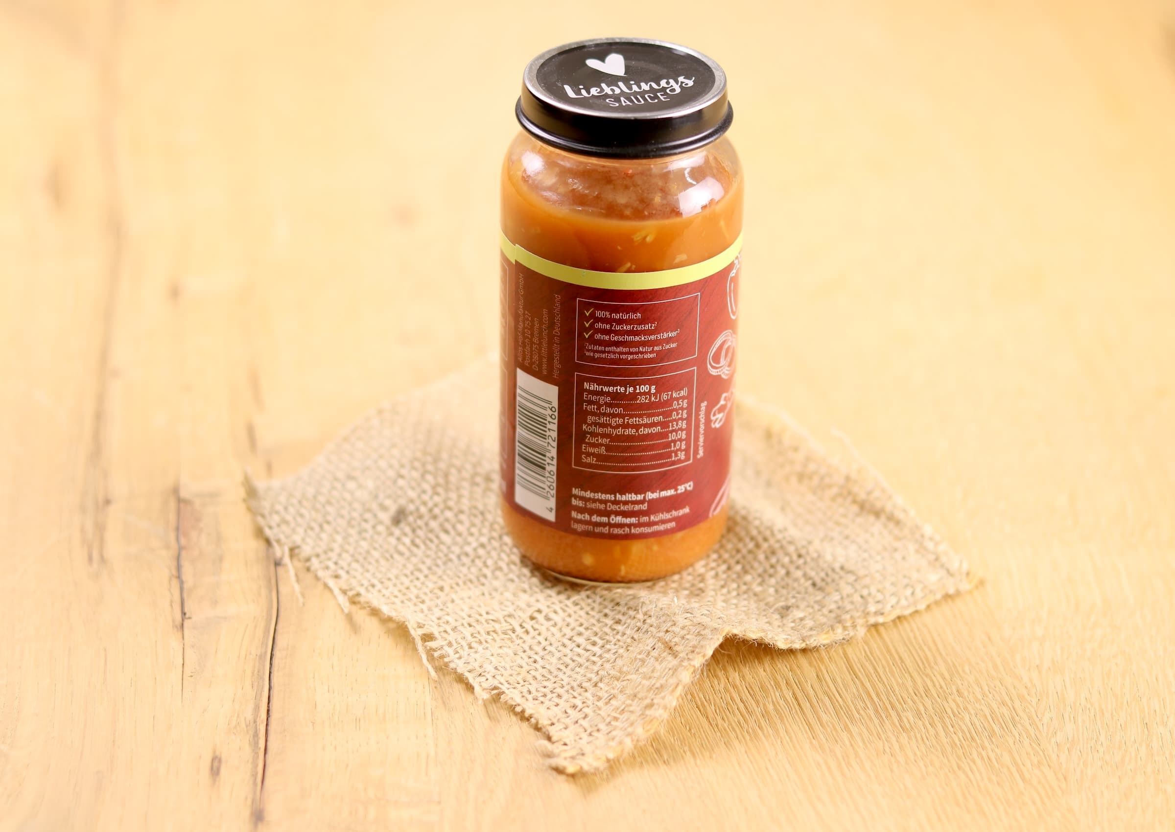 Bio Sauce Süß Sauer