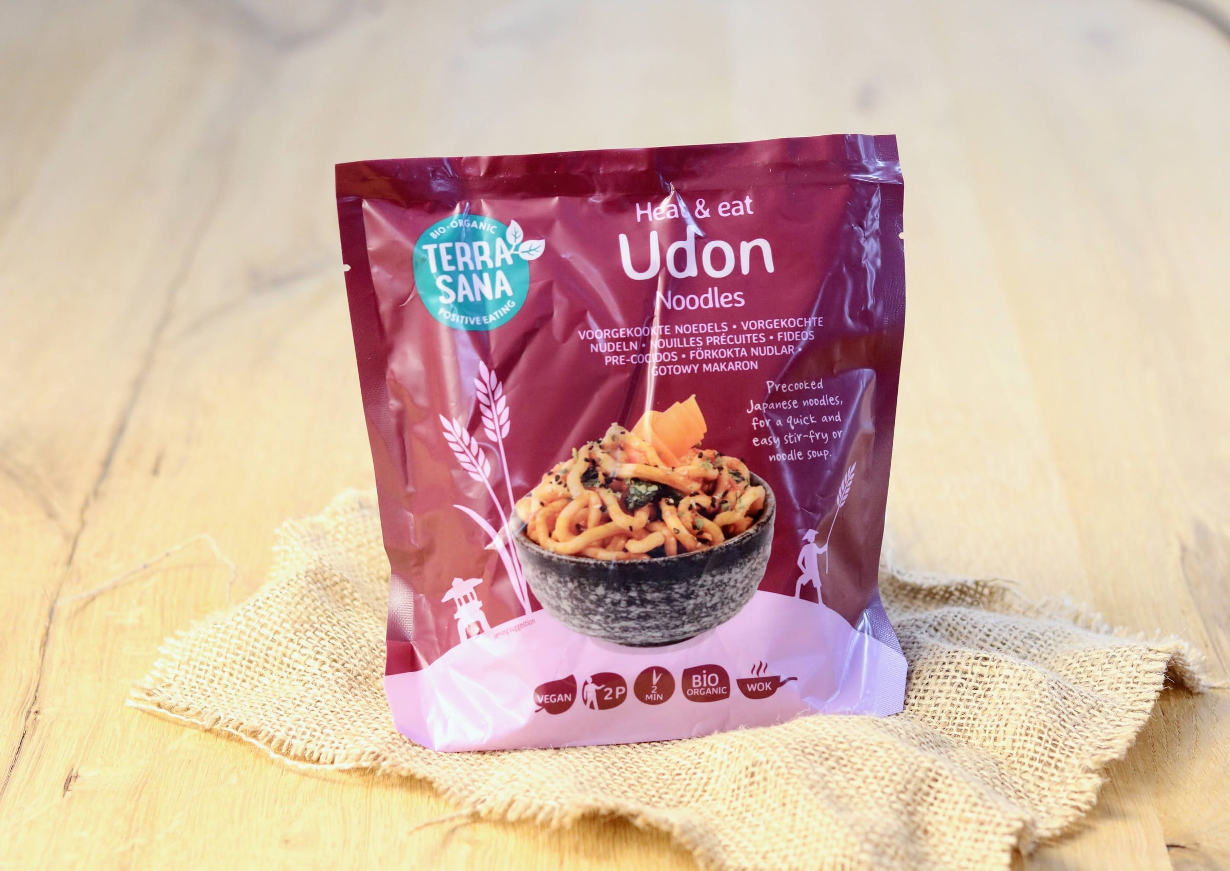 Bio Udon Nudeln vorgekocht