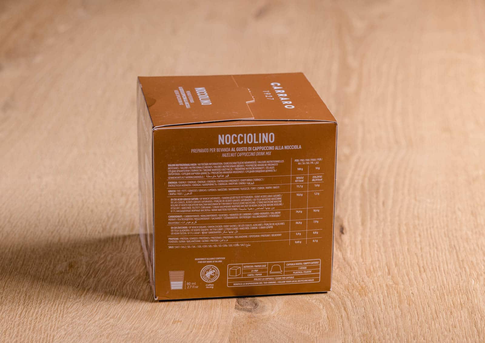 Nocciolino Kapselkaffee