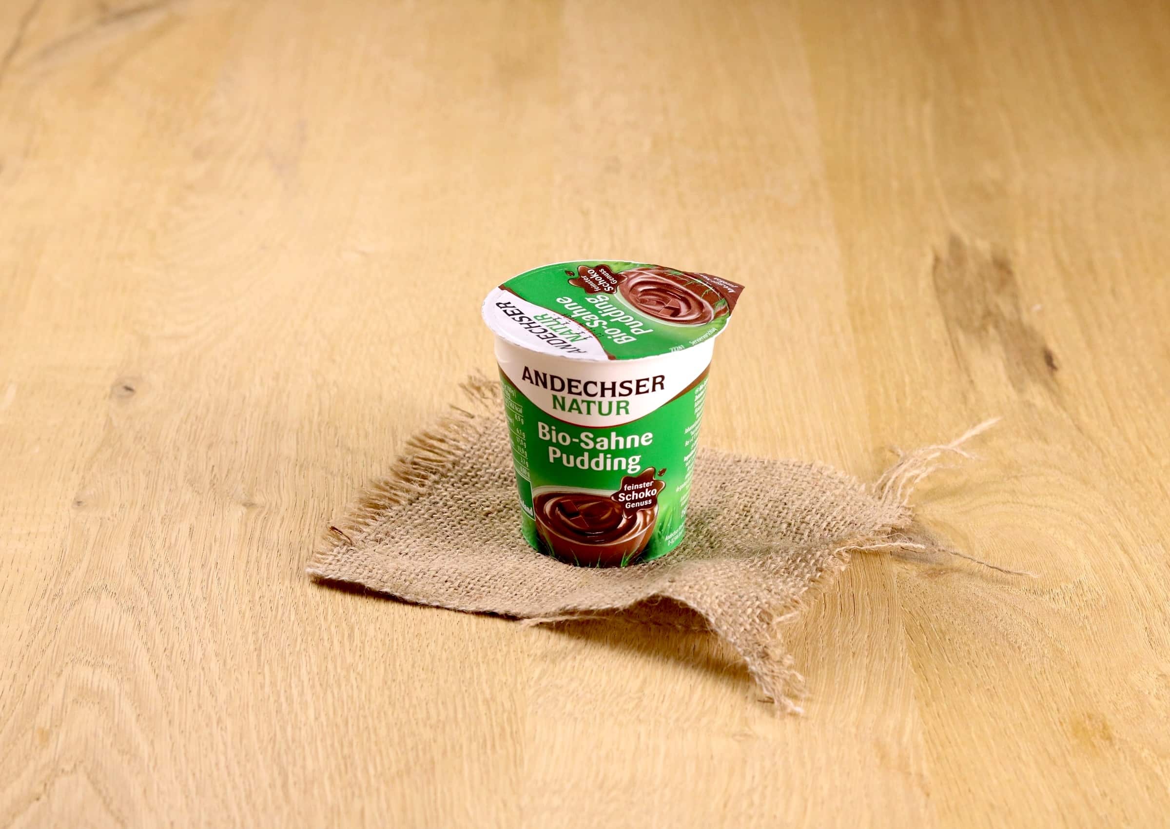 Bio Sahne Pudding Schoko