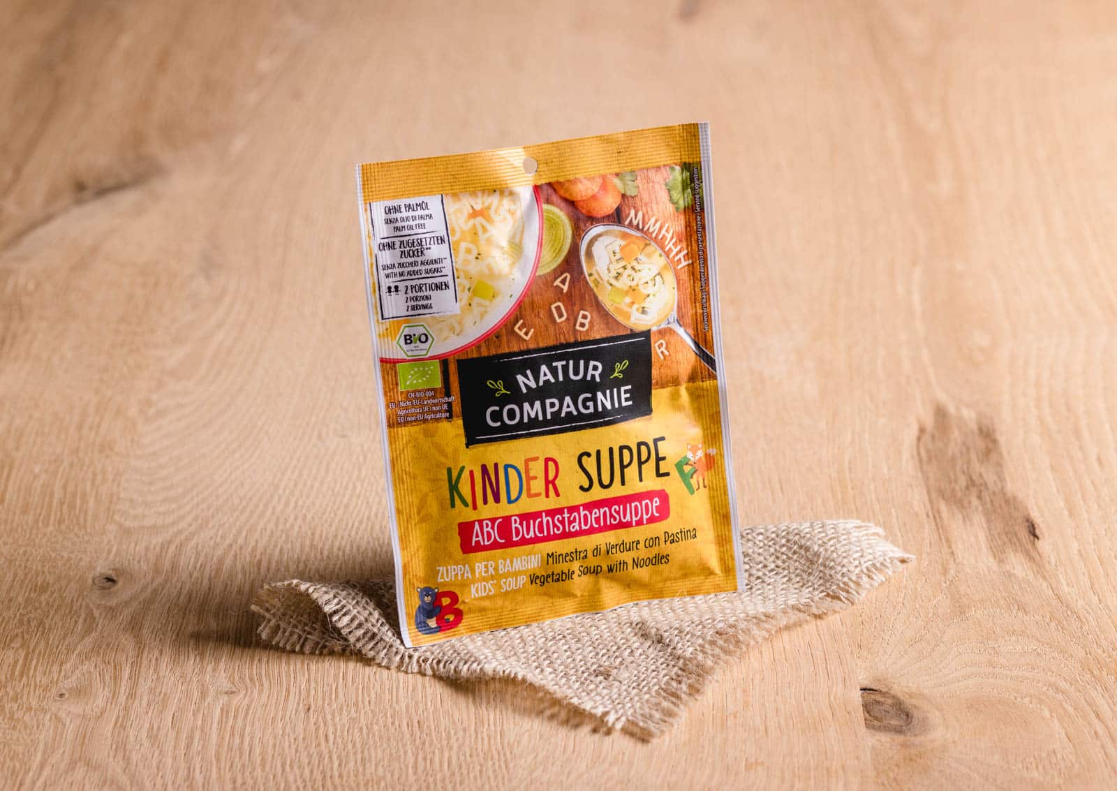 Bio Kinder ABC Buchstabensuppe