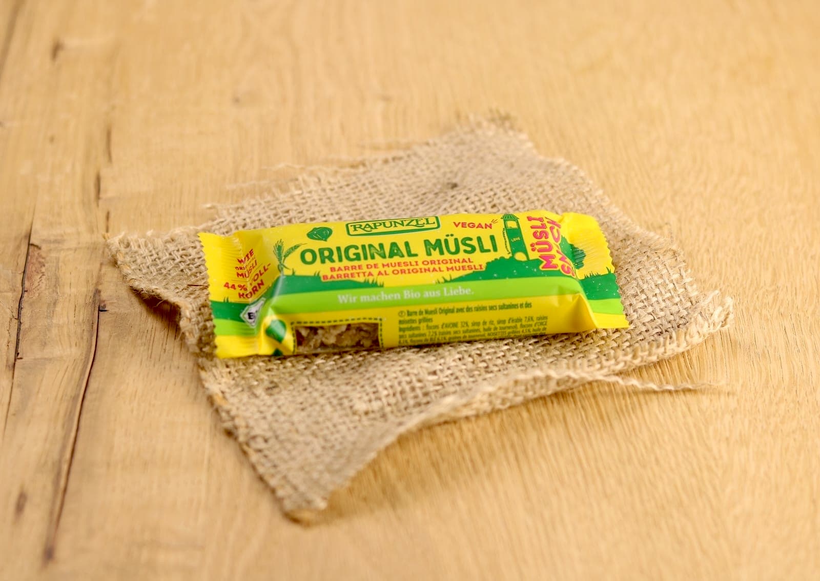 Bio Müsliriegel, klassisch