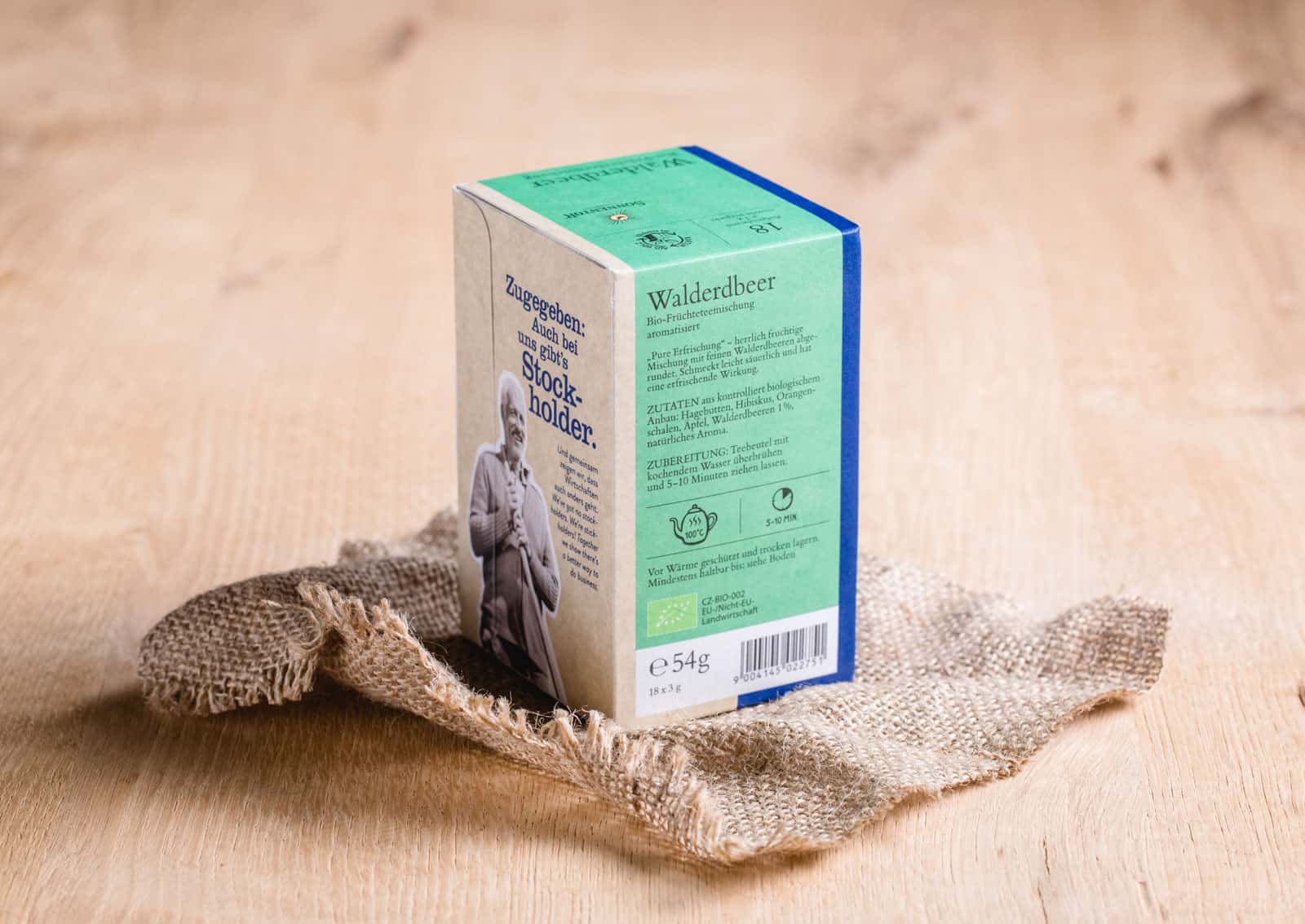 Sonnentor Walderdbeer Früchtetee