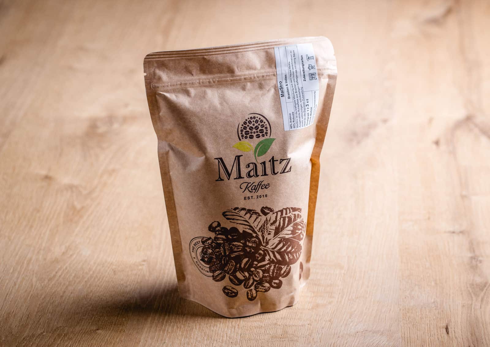 Rette Maitz Kaffee Strong