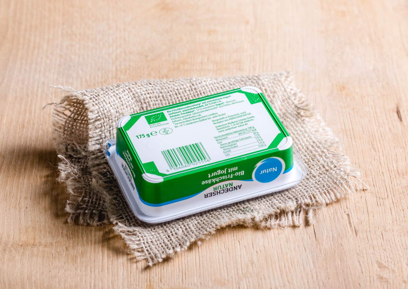 Bio-Frischkäse Natur 65 % Fett i. Tr.