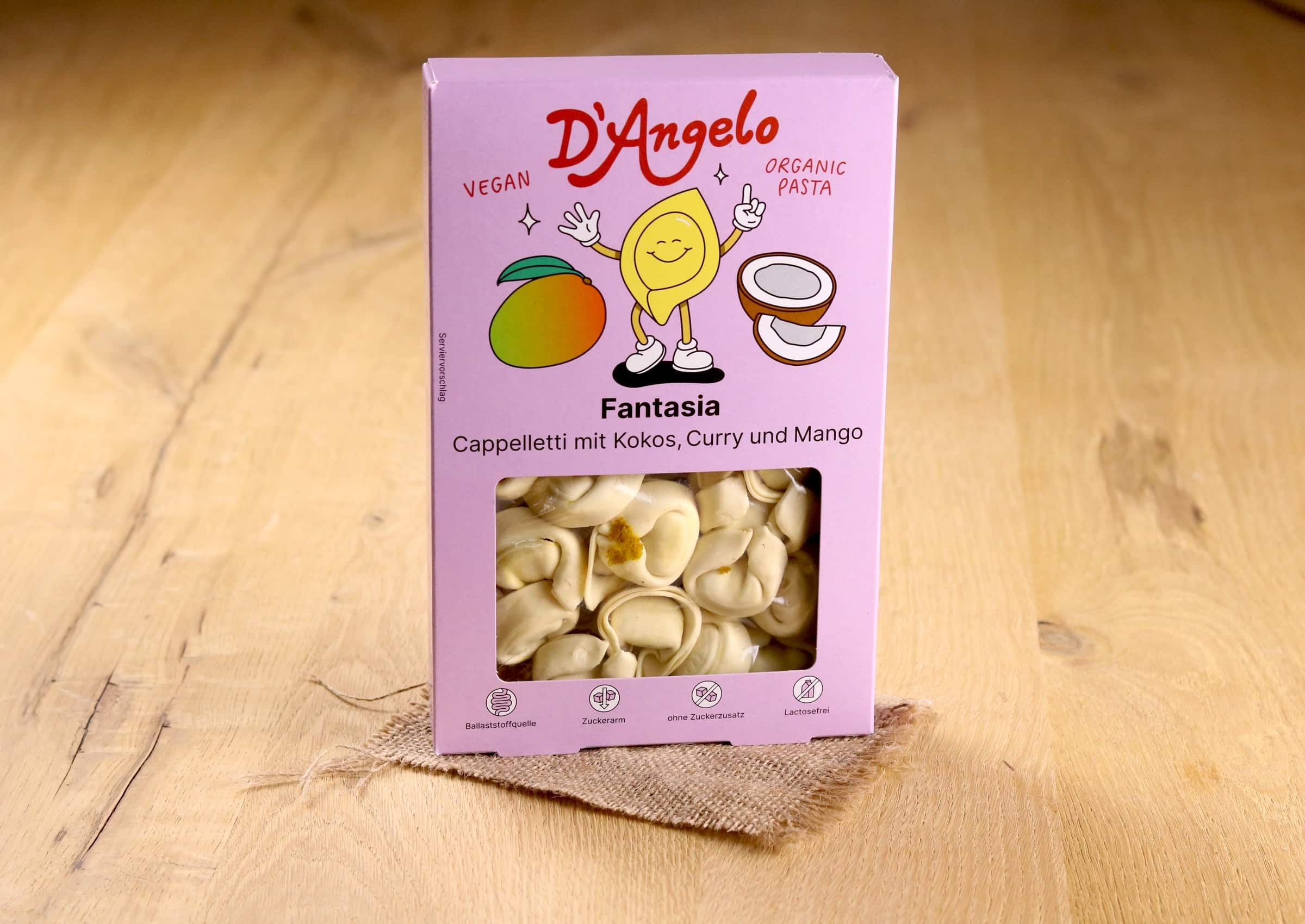 Bio Cappelletti Kokos-Mango-Curry