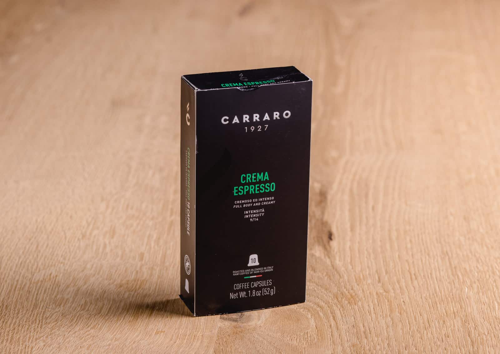 Carraro Crema Espresso, Kapsel