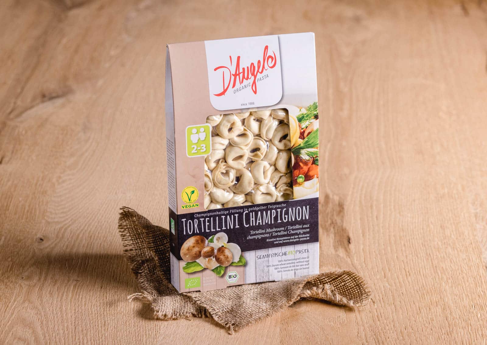 Bio Tortellini Champignon