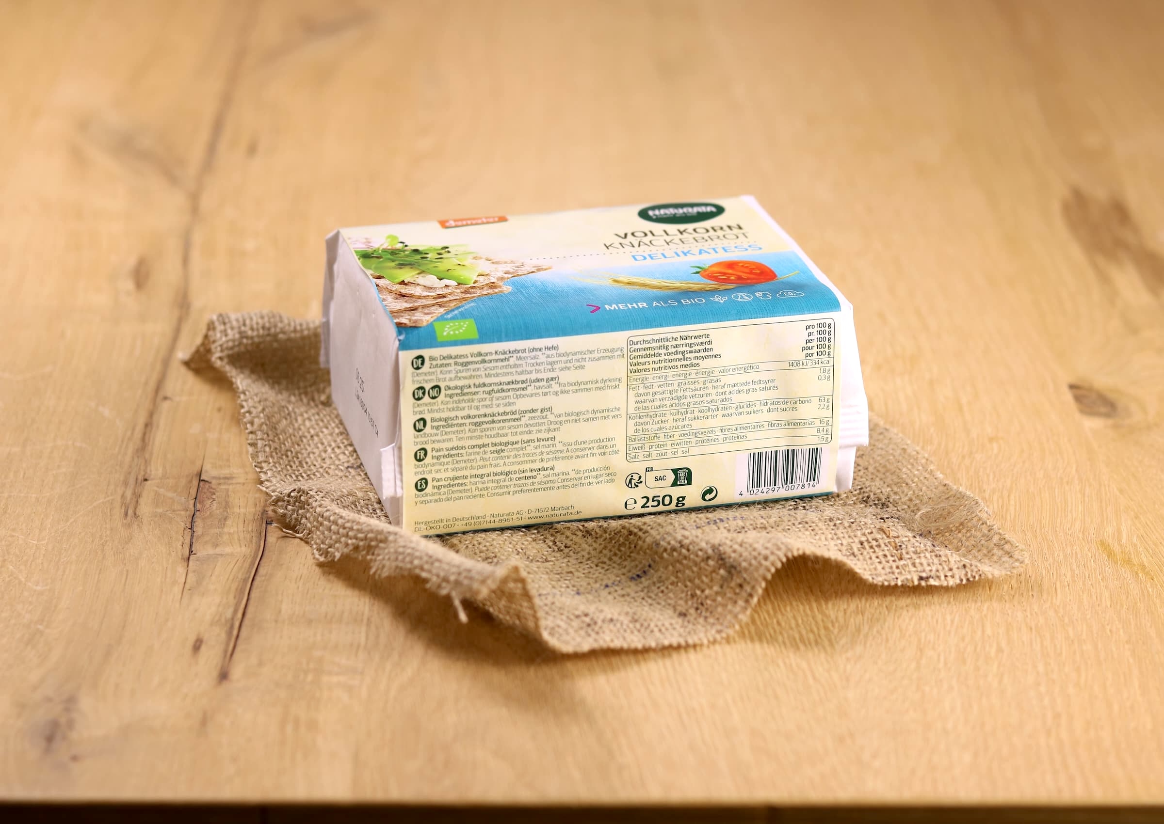 Bio Vollkorn Knäckebrot