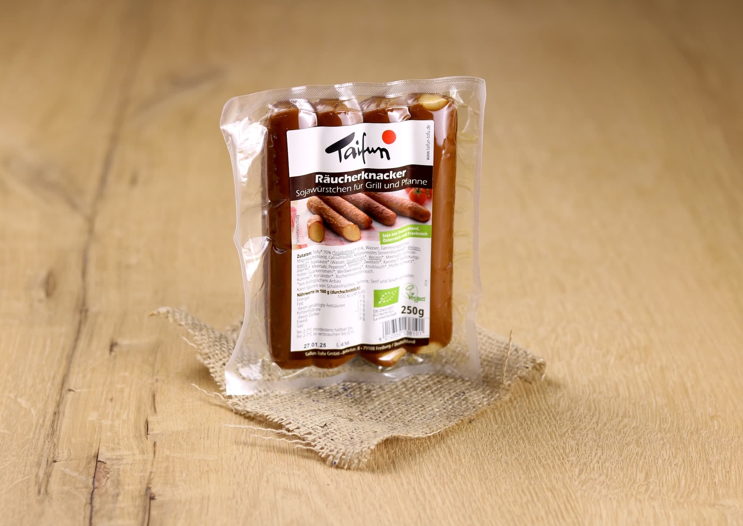 Bio Soja Räucherknacker
