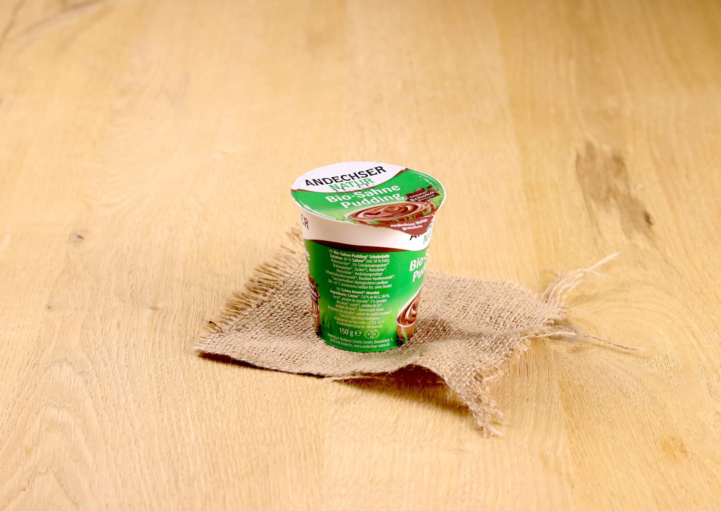 Bio Sahne Pudding Schoko