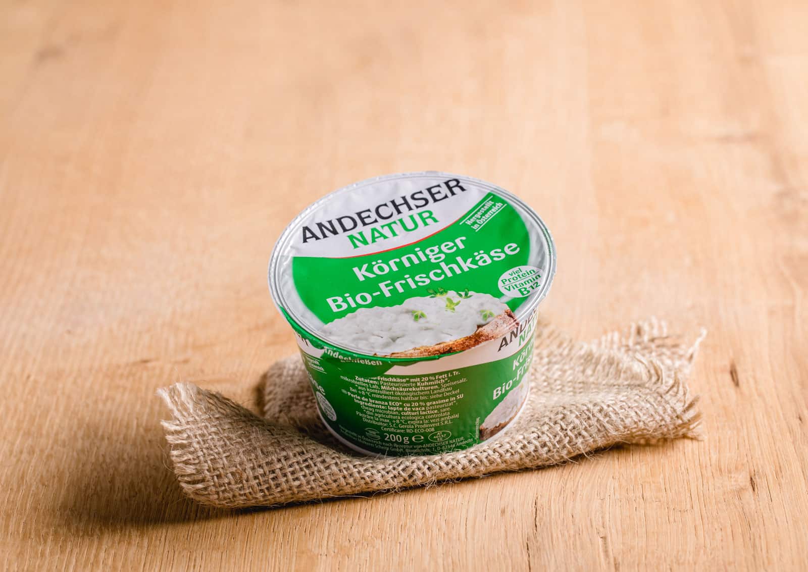Bio Frischkäse körnig, 20%