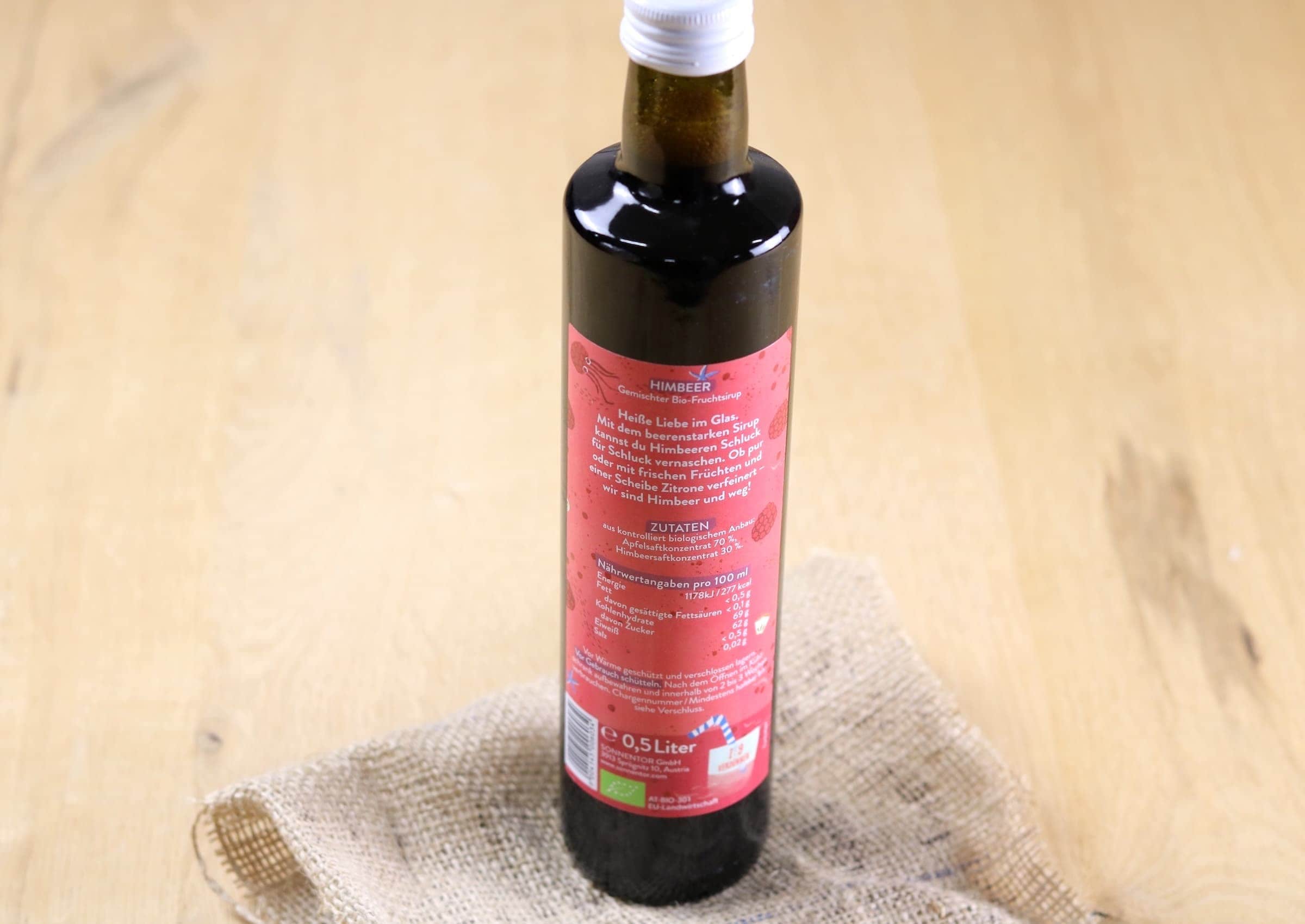 Sonnentor Himbeer Bio Sirup