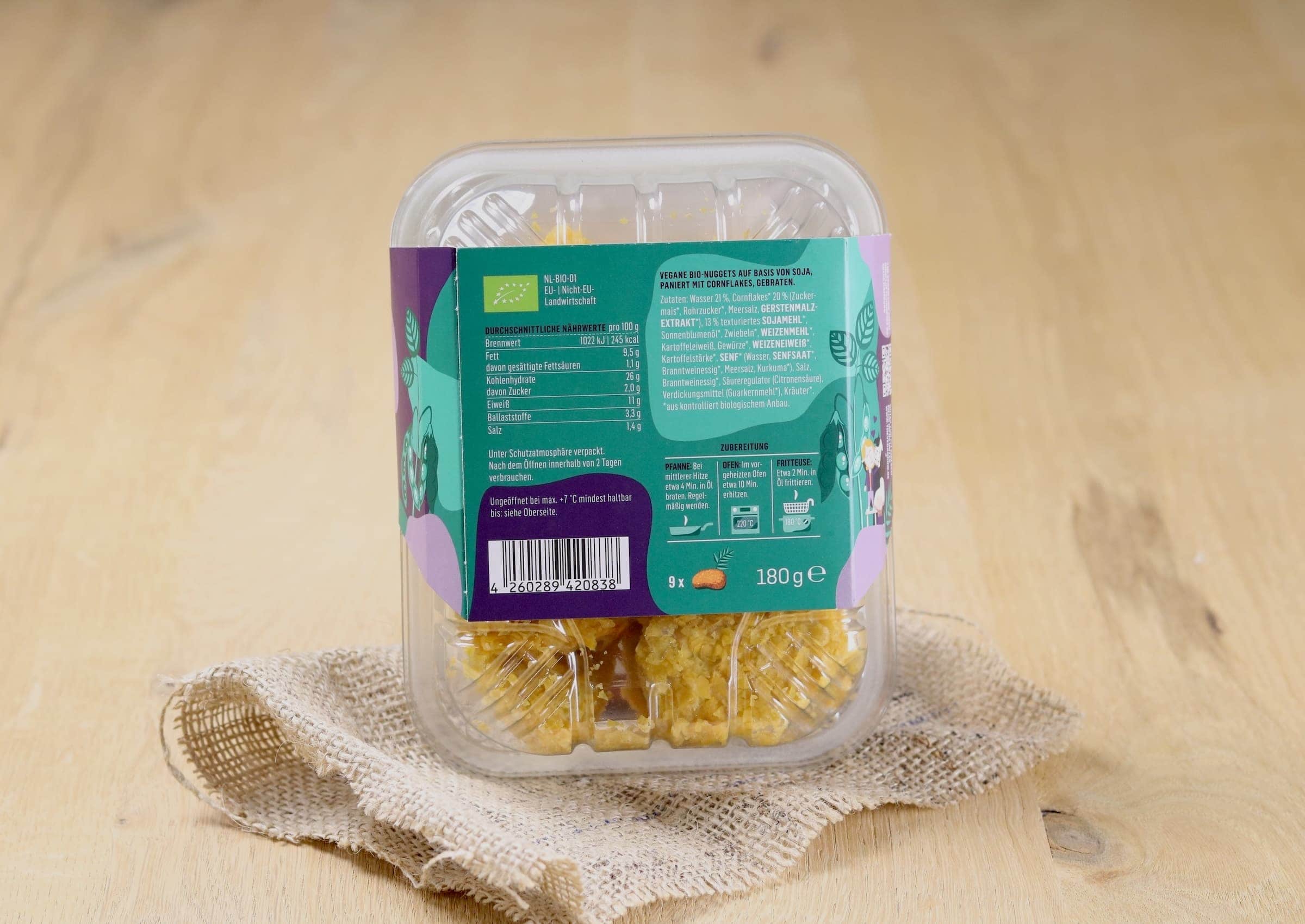 Bio vegane Nuggets