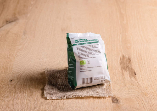 Bio Kürbiskern Cracker online bestellen | vomfeld.at